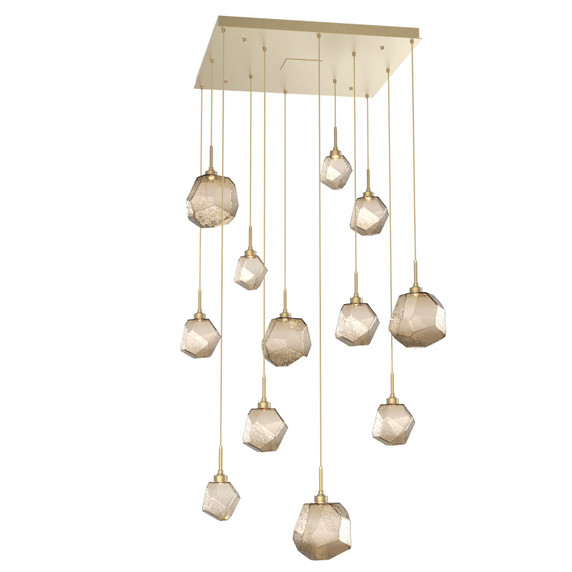 Large Chandeliers Multi-Port/Cascade by Hammerton Studio ( 404 | CHB0039-12-GB-B-C01-L3 Gem ) 