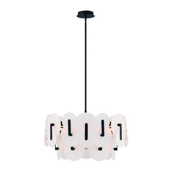 Mid. Chandeliers Glass Down by Eurofase ( 40 | 47209-022 Nuvola ) 