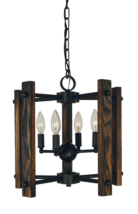 Mini Chandeliers Candle by Framburg ( 8 | 5400 MBLACK Modern Farmhouse ) 