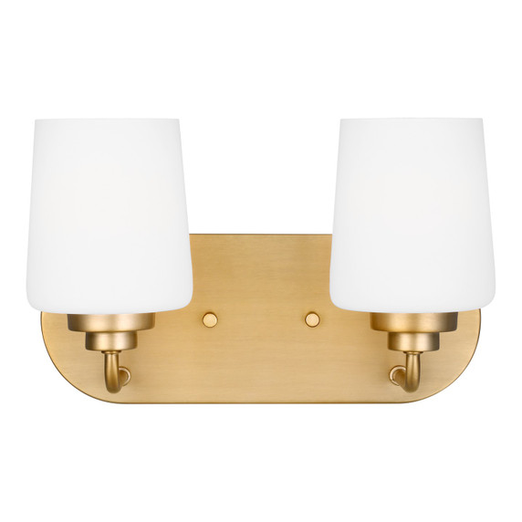 Bathroom Fixtures Two Lights by Generation Lighting ( 1 | 4402802-848 Windom ) 