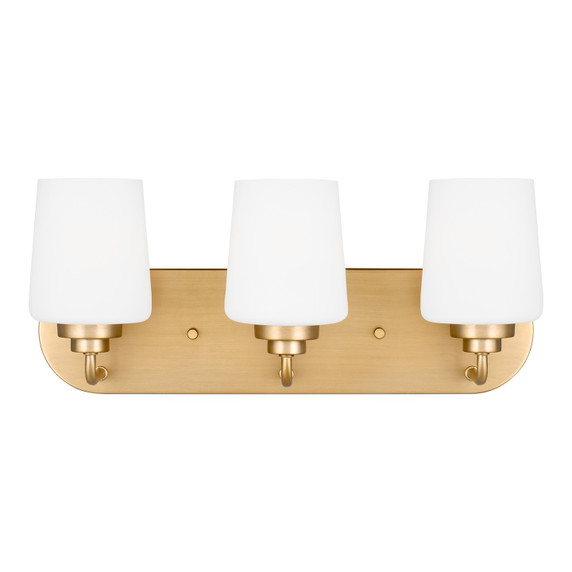 Bathroom Fixtures Three Lights by Generation Lighting ( 1 | 4402803-848 Windom ) 