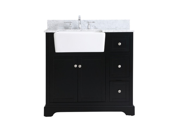 Plumbing Bath Chests/Vanities by Elegant Lighting ( 173 | VF60236BK-BS Franklin ) 