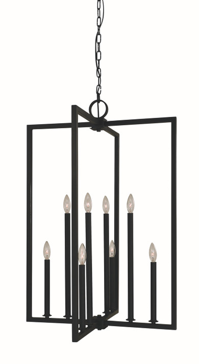 Pendants Open Frame by Framburg ( 8 | L1186 MBLACK Andrew ) 