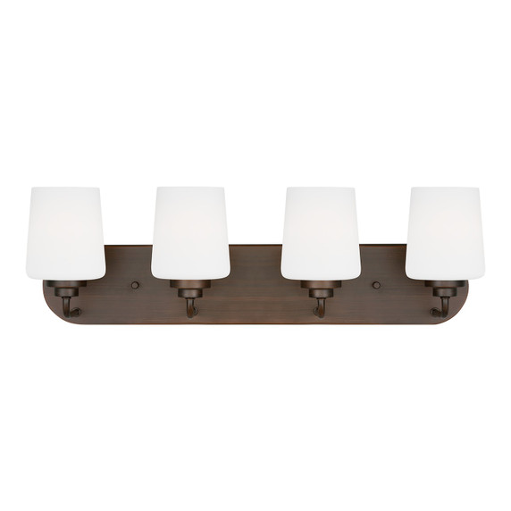 Bathroom Fixtures Four Lights by Generation Lighting ( 1 | 4402804EN3-710 Windom ) 