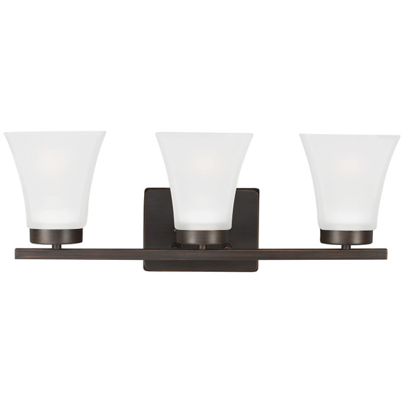 Bathroom Fixtures Three Lights by Generation Lighting ( 1 | 4411603-710 Bayfield ) 