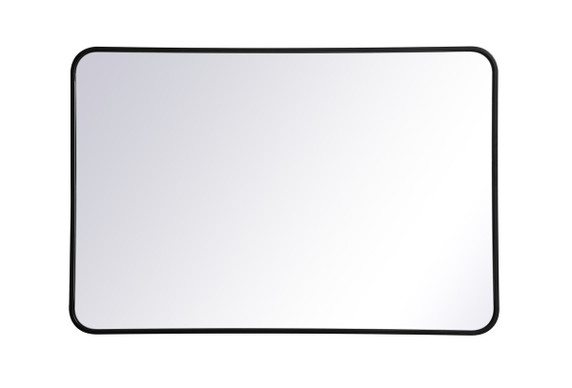 Mirrors Rectangle/Square by Elegant Lighting ( 173 | MR802740BK Evermore ) 