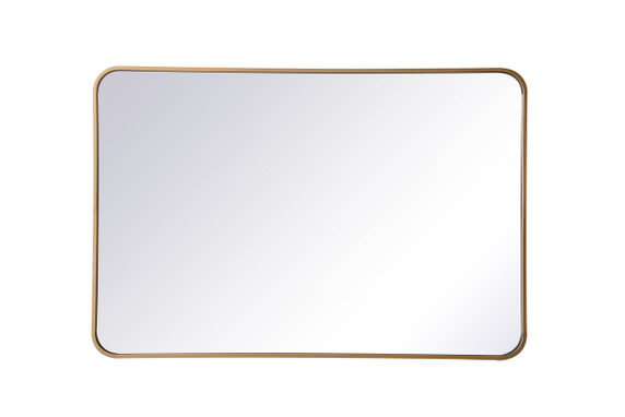 Mirrors Rectangle/Square by Elegant Lighting ( 173 | MR802740BR Evermore ) 