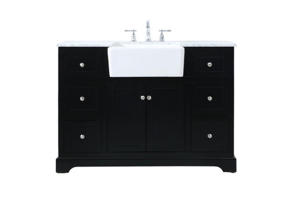 Plumbing Bath Chests/Vanities by Elegant Lighting ( 173 | VF60248BK Franklin ) 