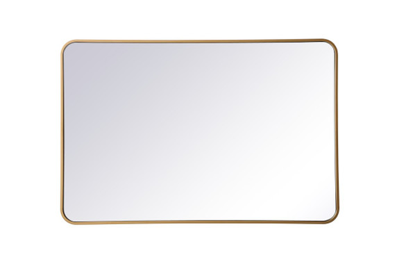 Mirrors Rectangle/Square by Elegant Lighting ( 173 | MR802842BR Evermore ) 
