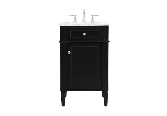 Plumbing Bath Chests/Vanities by Elegant Lighting ( 173 | VF12521BK Park Avenue ) 