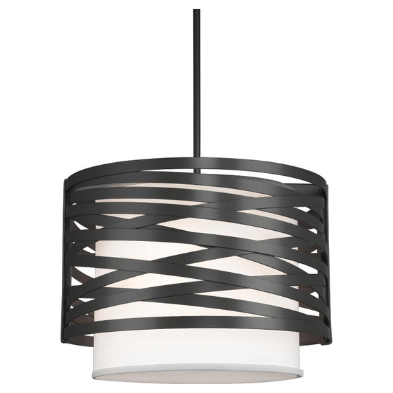 Pendants Drum Shade by Hammerton Studio ( 404 | CHB0013-18-MB-SH-001-E2 Tempest ) 
