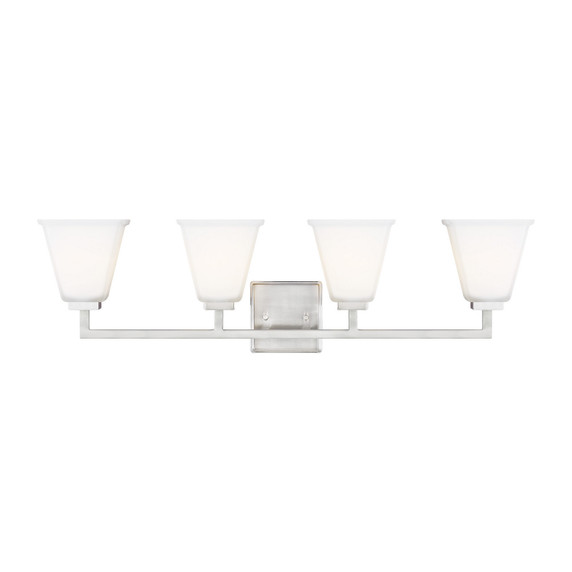 Bathroom Fixtures Four Lights by Generation Lighting ( 1 | 4413704EN3-962 Ellis Harper ) 