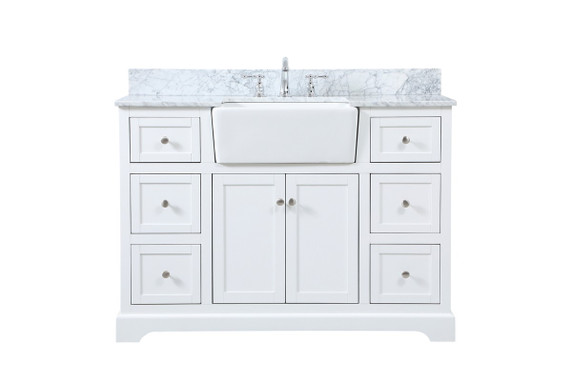 Plumbing Bath Chests/Vanities by Elegant Lighting ( 173 | VF60248WH-BS Franklin ) 