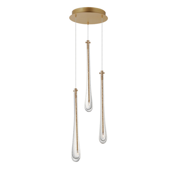 Mini Pendants 3 Light Cluster by ET2 ( 86 | E24213-118GLD Stillo ) 