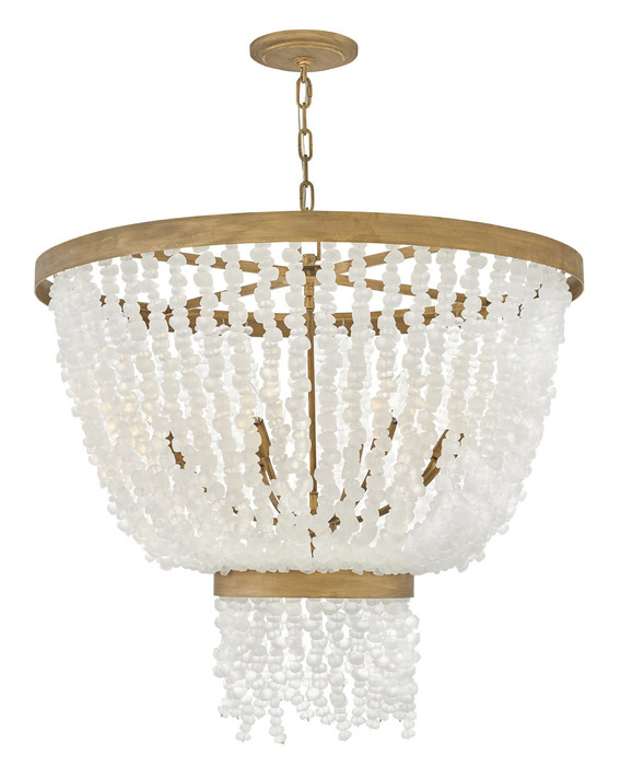 Mid. Chandeliers Glass Down by Fredrick Ramond ( 138 | FR30205BNG Dune ) 