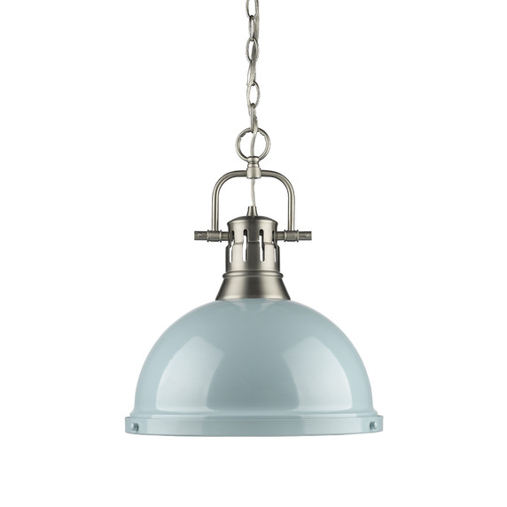 Pendants Metal Shade by Golden ( 62 | 3602-L PW-SF Duncan ) 