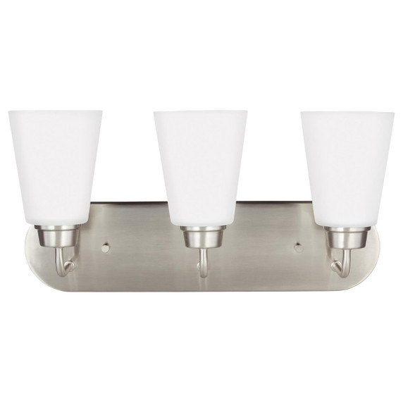 Bathroom Fixtures Three Lights by Generation Lighting ( 1 | 4415203-962 Kerrville ) 