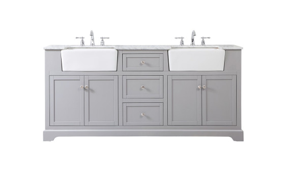Plumbing Bath Chests/Vanities by Elegant Lighting ( 173 | VF60272DGR Franklin ) 