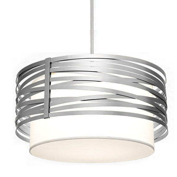 Pendants Drum Shade by Hammerton Studio ( 404 | CHB0013-24-CS-SH-001-E2 Tempest ) 