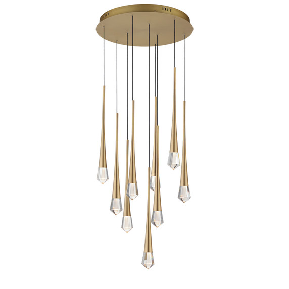 Pendants Multi-port/Cascade by ET2 ( 86 | E24227-122GLD Pierce ) 