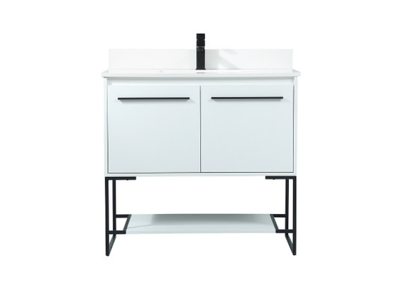 Plumbing Bath Chests/Vanities by Elegant Lighting ( 173 | VF42536MWH-BS Sloane ) 