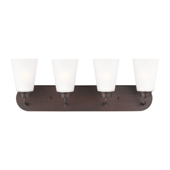 Bathroom Fixtures Four Lights by Generation Lighting ( 1 | 4415204EN3-710 Kerrville ) 
