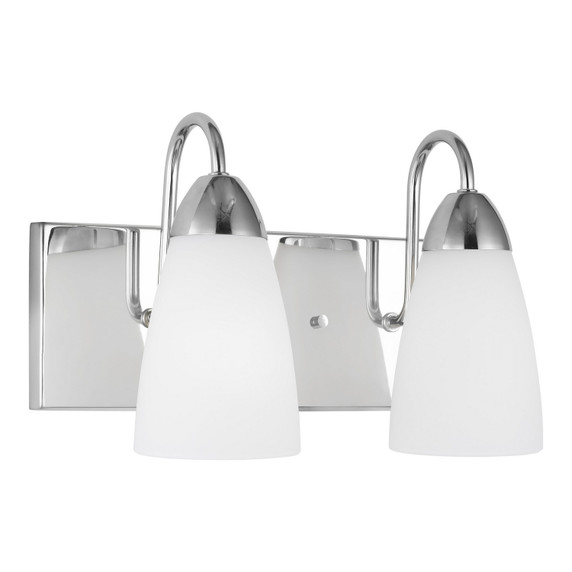 Bathroom Fixtures Two Lights by Generation Lighting ( 1 | 4420202-05 Seville ) 