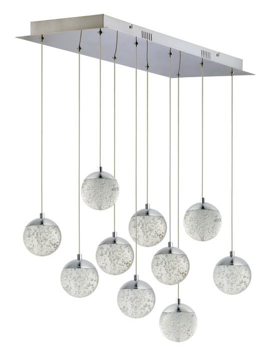 Linear/Island 4 Light + by ET2 ( 86 | E24266-91PC Orb II ) 