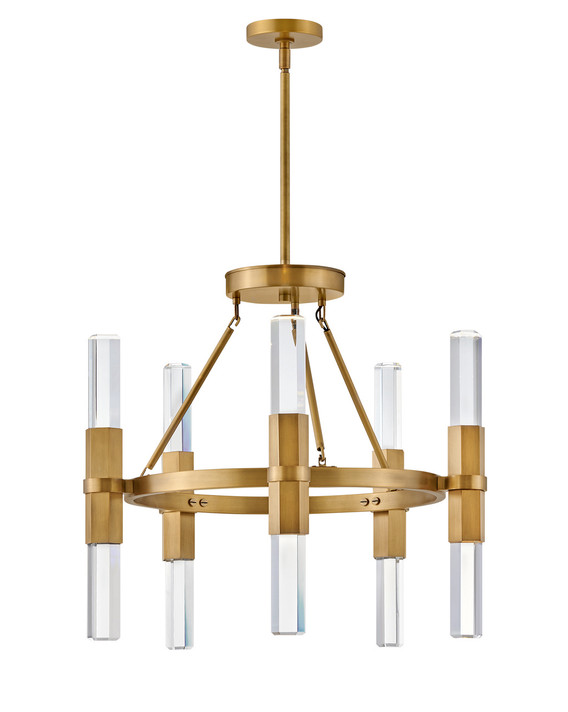 Mid. Chandeliers Glass Up by Fredrick Ramond ( 138 | FR30604HBR Cecily ) 