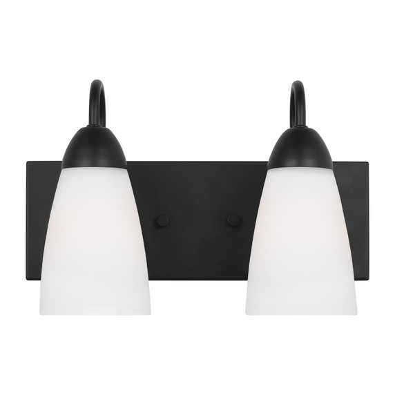 Bathroom Fixtures Two Lights by Generation Lighting ( 1 | 4420202-112 Seville ) 