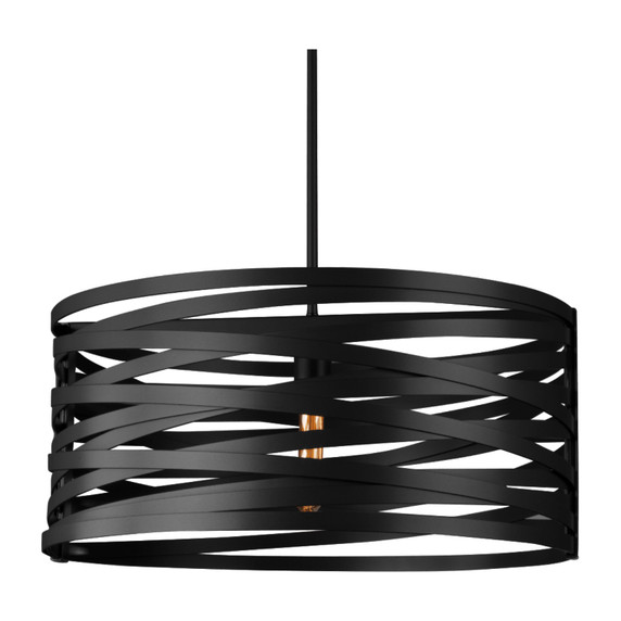 Pendants Drum Shade by Hammerton Studio ( 404 | CHB0013-24-GP-0-001-E2 Tempest ) 