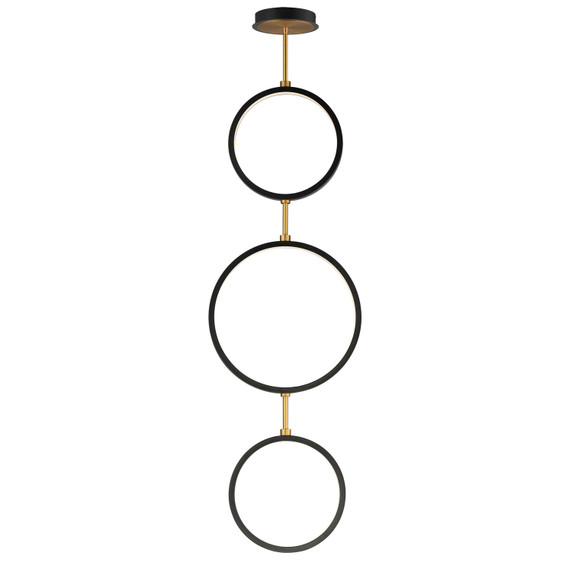Pendants Ring/Halo by ET2 ( 86 | E24321-BKGLD Hoopla ) 