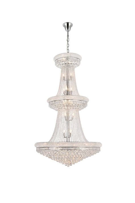 Large Chandeliers Glass Shade by Elegant Lighting ( 173 | V1800G42C/RC Primo ) 