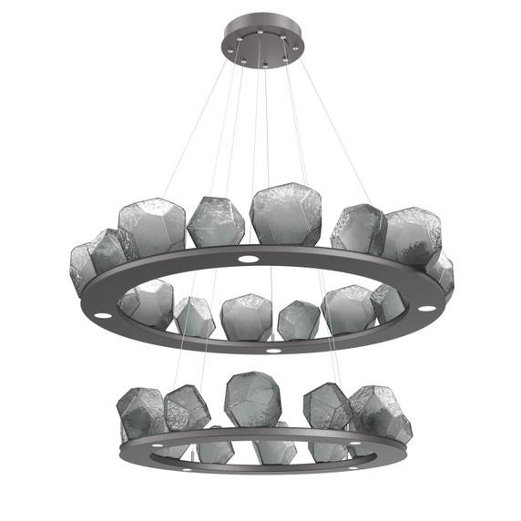 Large Chandeliers Ring/Halo by Hammerton Studio ( 404 | CHB0039-2B-GP-S-CA1-L1 Gem ) 