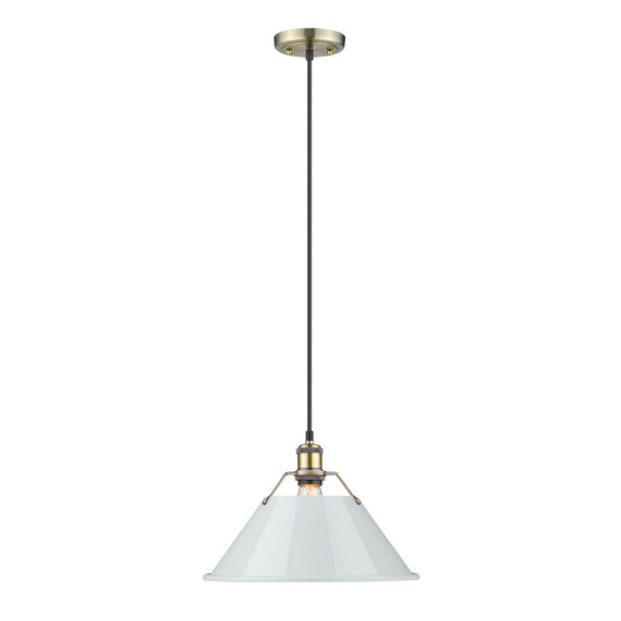 Pendants Glass Down by Golden ( 62 | 3306-L AB-DB Orwell ) 