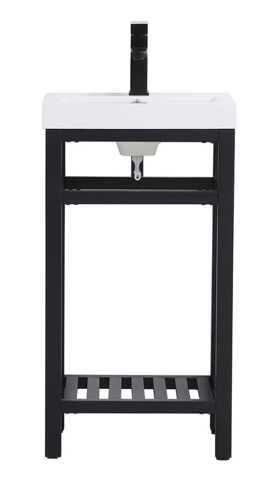 Plumbing Bath Chests/Vanities by Elegant Lighting ( 173 | VF14018BK Raya ) 
