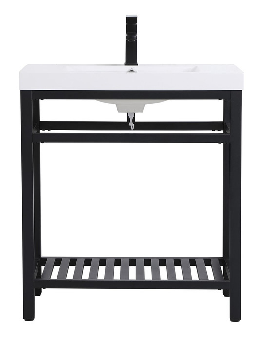 Plumbing Bath Chests/Vanities by Elegant Lighting ( 173 | VF14030BK Raya ) 