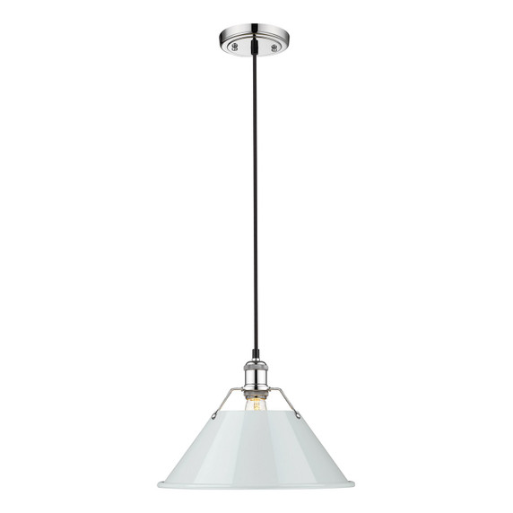 Pendants Metal Shade by Golden ( 62 | 3306-L CH-DB Orwell ) 