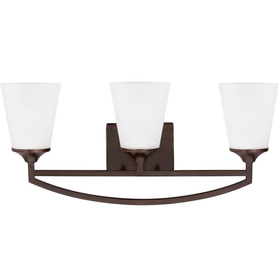 Bathroom Fixtures Three Lights by Generation Lighting ( 1 | 4424503-710 Hanford ) 