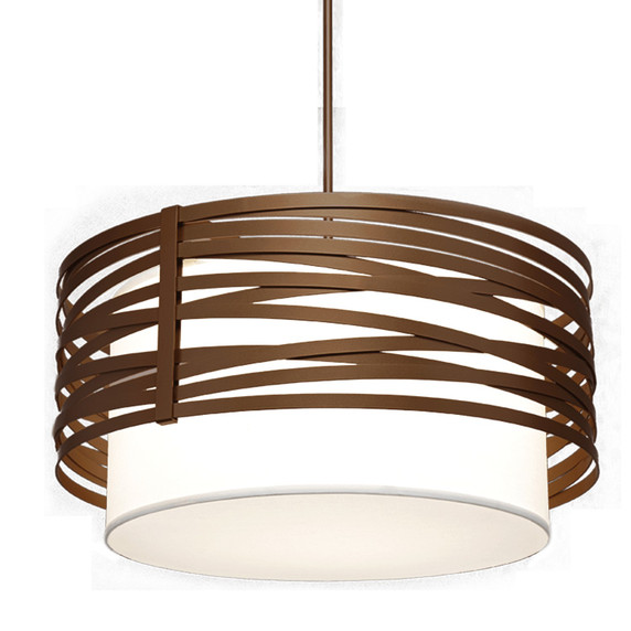 Pendants Drum Shade by Hammerton Studio ( 404 | CHB0013-36-GB-SH-001-E2 Tempest ) 