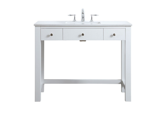 Plumbing Bath Chests/Vanities by Elegant Lighting ( 173 | VF14842WH Hudson ) 