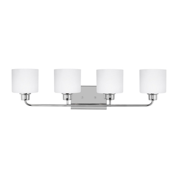 Bathroom Fixtures Four Lights by Generation Lighting ( 1 | 4428804EN3-05 Canfield ) 