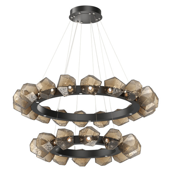 Large Chandeliers Ring/Halo by Hammerton Studio ( 404 | CHB0039-2T-MB-B-CA1-L3 Gem ) 