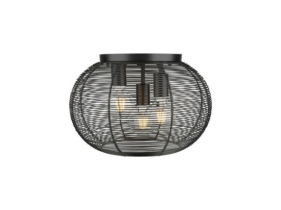 Flush Mounts Other by Golden ( 62 | 6802-FM BLK Calypso ) 