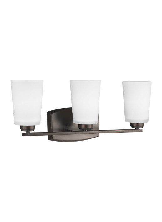 Bathroom Fixtures Three Lights by Generation Lighting ( 1 | 4428903EN3-710 Franport ) 