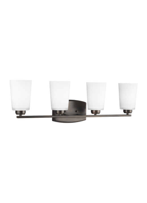 Bathroom Fixtures Four Lights by Generation Lighting ( 1 | 4428904-710 Franport ) 