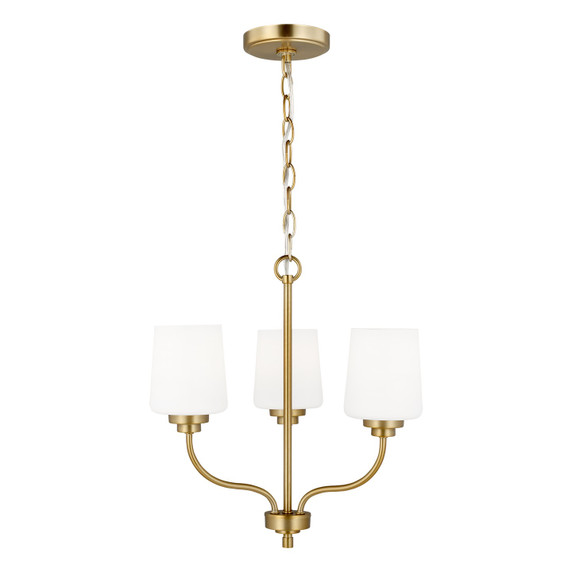 Mini Chandeliers Glass Shade by Generation Lighting ( 1 | 3102803-848 Windom ) 