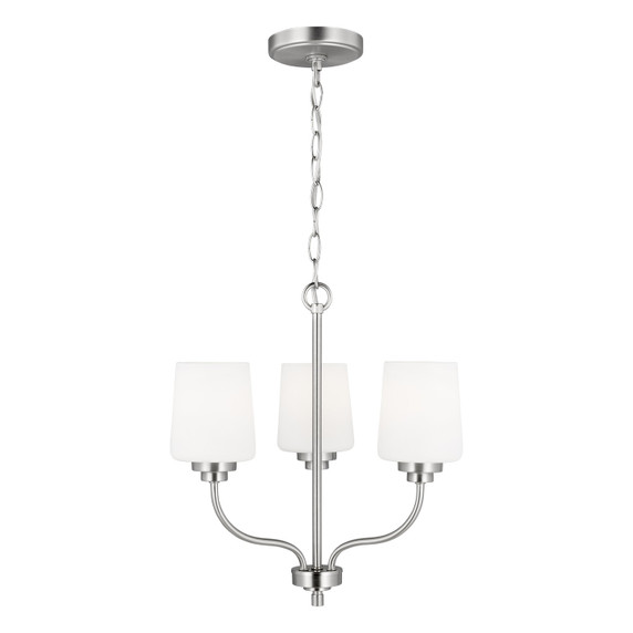 Mini Chandeliers Glass Shade by Generation Lighting ( 1 | 3102803-962 Windom ) 