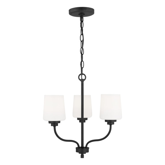 Mini Chandeliers Glass Shade by Generation Lighting ( 1 | 3102803EN3-112 Windom ) 