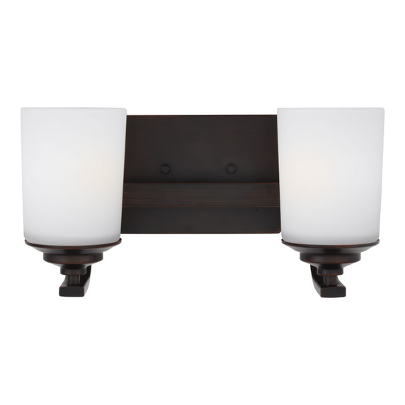 Bathroom Fixtures Two Lights by Generation Lighting ( 1 | 4430702-710 Kemal ) 